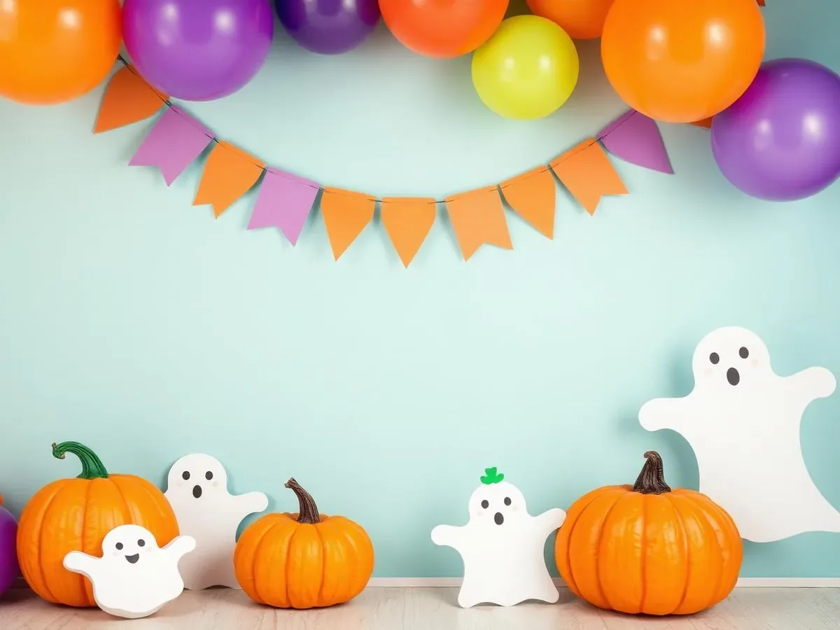 Lembrancinhas de Halloween infantil com elementos divertidos e coloridos