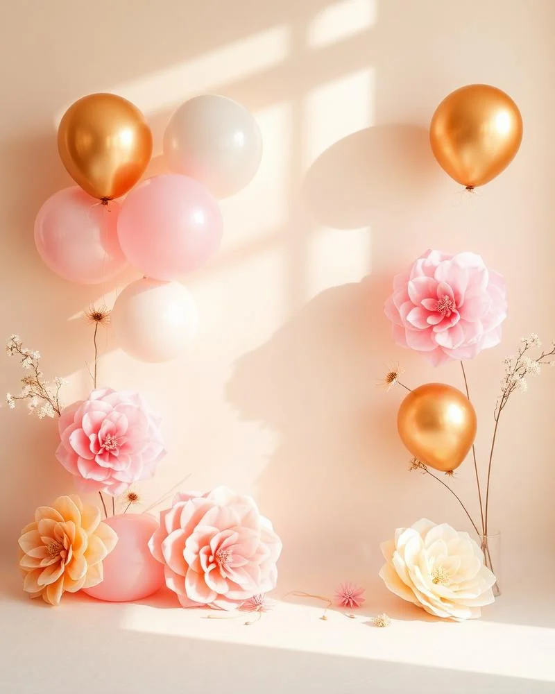 Kit de decoração para festa com elementos coordenados